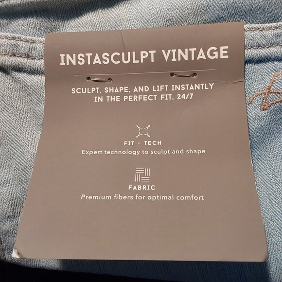 NWT! DL1961 Florence Mid-Rise Instasculpt Skinny Ankle Jean Light Wash - 27 (4) - Picture 12 of 12